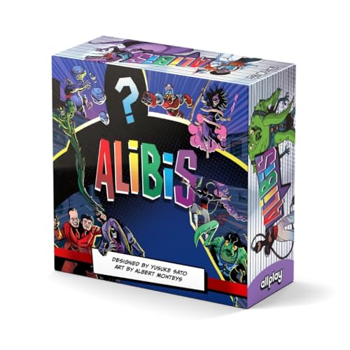 Alibis Party Game – Cooperative Whodunnit and Word Association for 2-6 Players, Ages 10+, Thinky Party Series Alibis Party Game – Cooperative Whodunnit and Word Association for 2-6 Players, Ages 10+, Thinky Party Series von Allplay