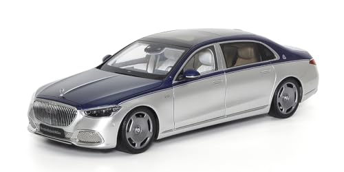 Almost Real 820125 - Mercede. Maybach S-Class Nautical Blue & Cirrus Silver 2021 - maßstab 1/18 - Modellauto von Almost Real