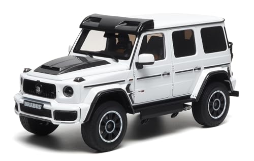 Almost Real 860542 - Brab G-Class G 63 4x4 Diamond White 2023 - maßstab 1/18 - Modellauto von Almost Real