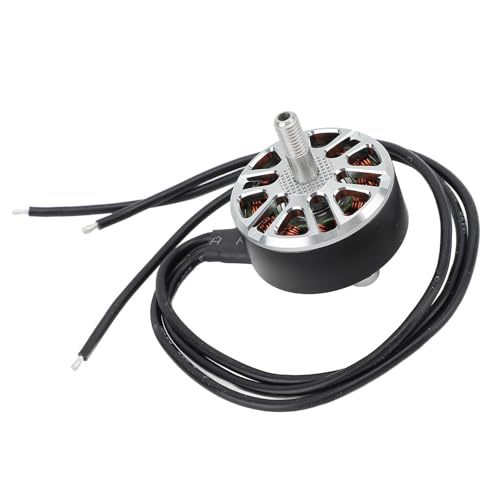 2810 Bürstenloser Motor, Geräuschloser Bürstenloser Motor aus Aluminiumlegierung aus Kupfer für RC Quadcopter FPV Racing Drone (1500KV) von Alomejor