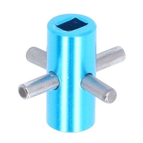 Alomejor 1/10 RC Differential Locker Upgrade Teile 1/10 RC Auto Differential Feste Welle für TT02 RC Auto Blau von Alomejor