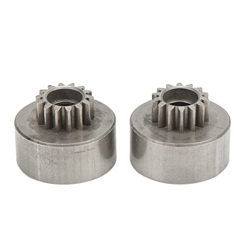 Alomejor 2 Stücke RC Kupplungsglocke 14T Kupplungszahnrad Ersatz für HSP 94763 1/8 RC Auto Alomejor 2 Stücke RC Kupplungsglocke 14T Kupplungszahnrad Ersatz für HSP 94763 1/8 RC Auto von Alomejor