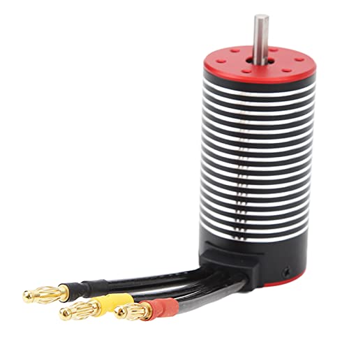 Alomejor 3670 Bürstenloser Motor, wasserdichte Oxidationsbehandlung für Bürstenlosen Motor für 1/10 RC-Car (2850KV) von Alomejor