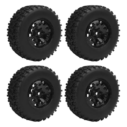 Alomejor 4 Stück 1/10 RC-, Reifen, Außendurchmesser 110 Mm, Breite 45 Mm, mit 12 Mm-Anschluss für Short-Course-Trucks von Alomejor