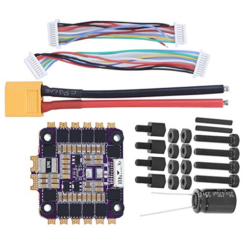 Alomejor 45A 3 Tp 6S ESC Glatterer Flug mit Dämpfungsdesign Metallkonstruktion mit Direkter Montage für Mehrere Protokolle Bis zu DSHOT1200 von Alomejor