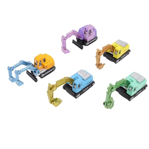 Alomejor 5 PCs Bagger Spielzeugset, Legierte Farbenfrohe Bagger -LKW -Spielzeug mit Haken Enthält Einen Beweglichen Haken für Alomejor 5 PCs Bagger Spielzeugset, Legierte Farbenfrohe Bagger -LKW -Spielzeug mit Haken Enthält Einen Beweglichen Haken für von Alomejor