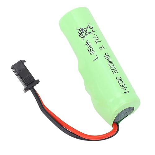 Alomejor 500 MAh Ferngesteuerte Autobatterie. Stabile Stromversorgung für RC-Car-Überladung und Kurzschluss mit Schutzfunktionen von Alomejor