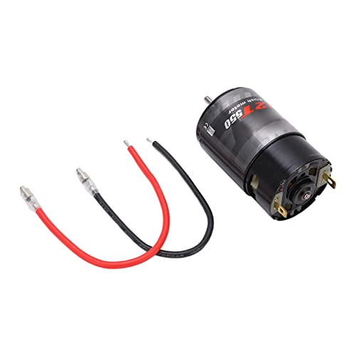 Alomejor 550 Bürstenmotor mit 320 A ESC-Set, Auto-Kupferwicklungen, Starker Magnet, Bidirektionale Lager für RC (12T) von Alomejor