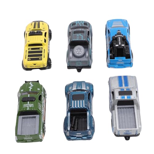 Alomejor 6 -teilige Legierung Plastikkollektion Vintage Model Car Set mit Komplizierten Details für Kinderspiele und Sammlerdisplay Alomejor 6 -teilige Legierung Plastikkollektion Vintage Model Car Set mit Komplizierten Details für Kinderspiele und Sammlerdisplay von Alomejor