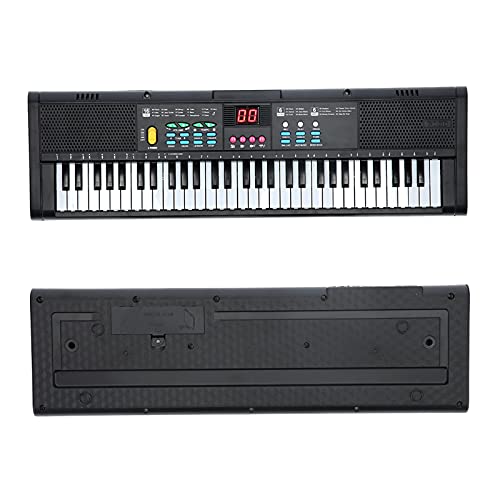 Alomejor 61 Tasten Kids Digital Piano -Tastatur mit Mikrofon -USB Kabel für Telefon Tablet 6 Demo Songs 16 Töne 6 Rhythmen Unterrichtsfunktion Aufnahmevereinbarungsvolumen Alomejor 61 Tasten Kids Digital Piano -Tastatur mit Mikrofon -USB Kabel für Telefon Tablet 6 Demo Songs 16 Töne 6 Rhythmen Unterrichtsfunktion Aufnahmevereinbarungsvolumen von Alomejor