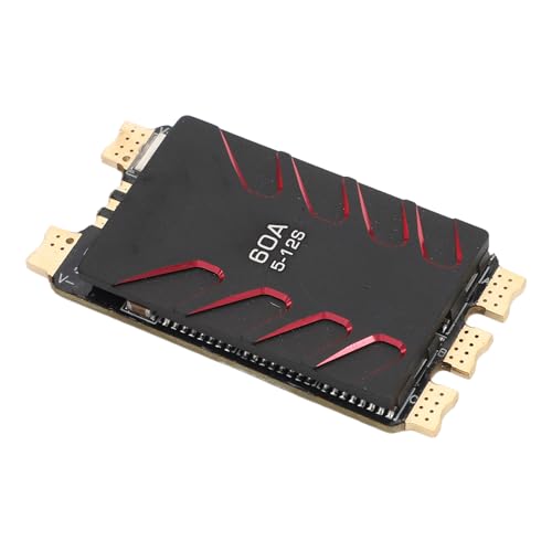 Alomejor 64 MHz 32 Bit Drehzahlregler Multi Rotor Bürstenlos RC FPV Racing Drone 60 A ESC für ARM Cortex Vollaluminiumlegierungsgehäuse von Alomejor