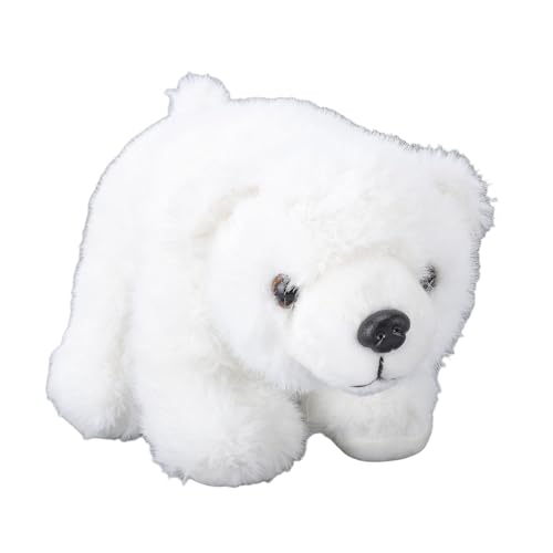 Alomejor Bär Stofftier, Eisbär Plüsch Tier, Wild Babiez Zoo Tiere Weiß Super Süße Tasche Anhänger Dekor Alomejor Bär Stofftier, Eisbär Plüsch Tier, Wild Babiez Zoo Tiere Weiß Super Süße Tasche Anhänger Dekor von Alomejor