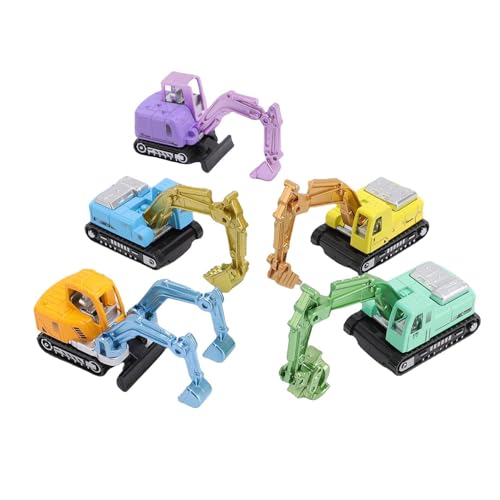 Alomejor Bagger Bauspielzeug Farbenfrohe Legierungs -LKW -Spielzeug mit Abnehmbarem Haken für, Entwickeln Sie Motorische Fähigkeiten, 5 PCs Geschenkset für Bauliebhaber Alomejor Bagger Bauspielzeug Farbenfrohe Legierungs -LKW -Spielzeug mit Abnehmbarem Haken für, Entwickeln Sie Motorische Fähigkeiten, 5 PCs Geschenkset für Bauliebhaber von Alomejor