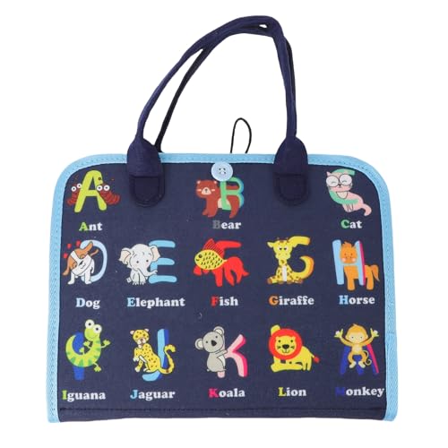 Alomejor Beschäftigter Vorstandsbuch, Montessori Toys, Bildungslernen Sensorisches Spielzeug für Kleinkinder, Entwicklung von Lebenskompetenzen Alomejor Beschäftigter Vorstandsbuch, Montessori Toys, Bildungslernen Sensorisches Spielzeug für Kleinkinder, Entwicklung von Lebenskompetenzen von Alomejor