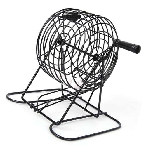 Alomejor Bingo Game Set Bingo Cage Machine mit Automatischer Ball Folie für Familiengruppenunterhaltung Traditionelle -Spiele Alomejor Bingo Game Set Bingo Cage Machine mit Automatischer Ball Folie für Familiengruppenunterhaltung Traditionelle -Spiele von Alomejor