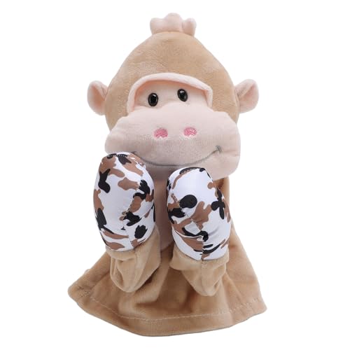 Alomejor Boxenhandpuppen, Interaktives Sound Plüsch-Stanzspielzeug mit Affendesign für 3,4,5,6 Jahre Eltern-Kind-Spiel Alomejor Boxenhandpuppen, Interaktives Sound Plüsch-Stanzspielzeug mit Affendesign für 3,4,5,6 Jahre Eltern-Kind-Spiel von Alomejor