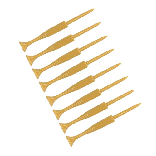 Alomejor Design des Murciélago Single Plastic Set mit 8 PCs Portavas für Golfliebhaber Holzfarben Alomejor Design des Murciélago Single Plastic Set mit 8 PCs Portavas für Golfliebhaber Holzfarben von Alomejor