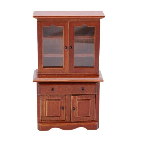 Alomejor Dollhouse Miniatur 1:12 Skala Collection Bookshelf, Multi Funktionales Display -Regal für Bücher, Zubehör Alomejor Dollhouse Miniatur 1:12 Skala Collection Bookshelf, Multi Funktionales Display -Regal für Bücher, Zubehör von Alomejor