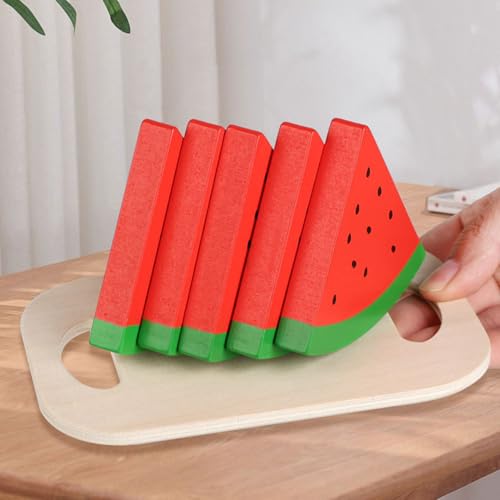 Alomejor Holzspiel Food Wassermelone, Realistisches Küchenaccessoire Playset für, Premium -Verbundholz, Bildungsspielzeug für Pädagogik Alomejor Holzspiel Food Wassermelone, Realistisches Küchenaccessoire Playset für, Premium -Verbundholz, Bildungsspielzeug für Pädagogik von Alomejor