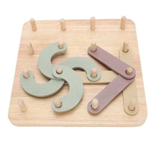 Alomejor Kinder Puzzle -Spielzeug, Gummiform -Sorter -Pegboard mit Buchstabennummern, Stapelblöcke für Kleinkinder Im Alter von 3 5 Vorschullernaktivitäten Alomejor Kinder Puzzle -Spielzeug, Gummiform -Sorter -Pegboard mit Buchstabennummern, Stapelblöcke für Kleinkinder Im Alter von 3 5 Vorschullernaktivitäten von Alomejor
