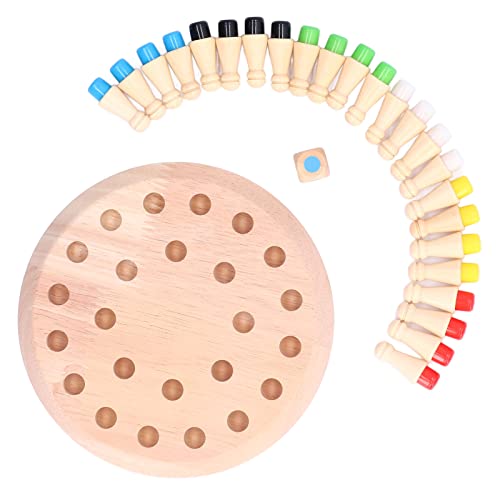 Alomejor Memory Schachbrettspiel Holz Memory Matchstick Schach Kognitive Gehirn Boosting Puzzle für Erwachsene älter Alomejor Memory Schachbrettspiel Holz Memory Matchstick Schach Kognitive Gehirn Boosting Puzzle für Erwachsene älter von Alomejor