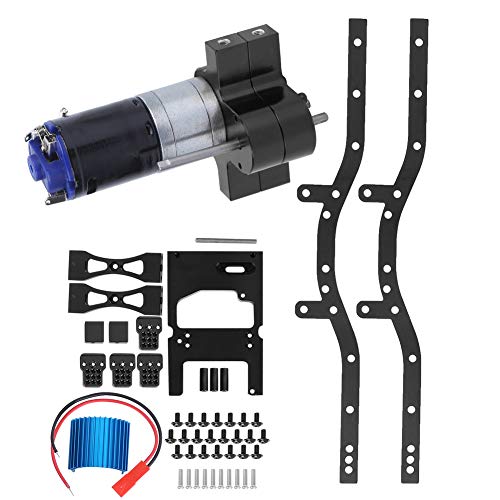 Alomejor Metall-Autorahmen, RC-Teile, Upgrade in DREI Farben Zur Auswahl, Ersatz-Autorahmen-Kit für C14 C14K C24 C24K RC-Zubehör (Black) von Alomejor