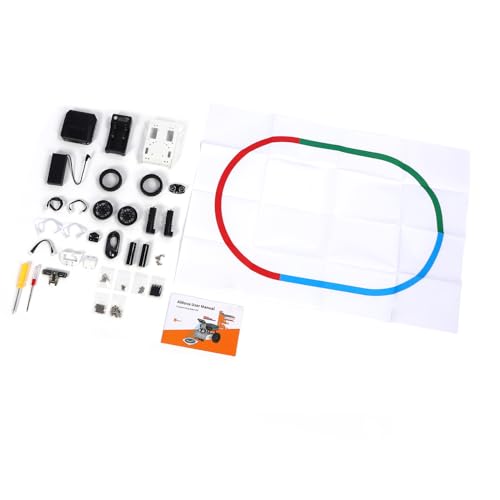 Alomejor Programmierbares KI - -Roboterauto mit Leistungsstarker Hardware für Visuelle Linienverfolgung und Hindernisvermeidung, Lernspielzeug Lehrreich Alomejor Programmierbares KI - -Roboterauto mit Leistungsstarker Hardware für Visuelle Linienverfolgung und Hindernisvermeidung, Lernspielzeug Lehrreich von Alomejor