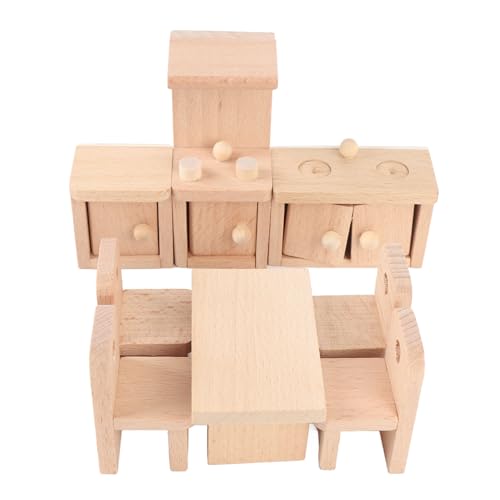 Alomejor Puppenhaus Möbel, Küchen Zubehör, Mini-Haus-Miniatur-Küchen Set für Mädchen, Kleinkinder Alomejor Puppenhaus Möbel, Küchen Zubehör, Mini-Haus-Miniatur-Küchen Set für Mädchen, Kleinkinder von Alomejor