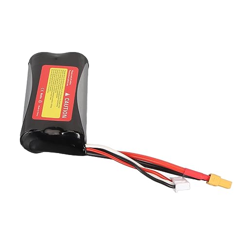 Alomejor RC-Bagger 7,4 V 2000 MAh Lipo-Akku, Leichtes, Langlebiges Material, Lange Lebensdauer, Kompatibel mit 580 583 582 von Alomejor