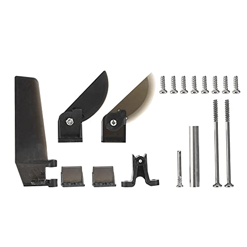 Alomejor RC Boot Lenkung Heck Ruder Turn Fin Montage Set Kunststoff Metall für FT012 Bürstenlosen RC Boot von Alomejor