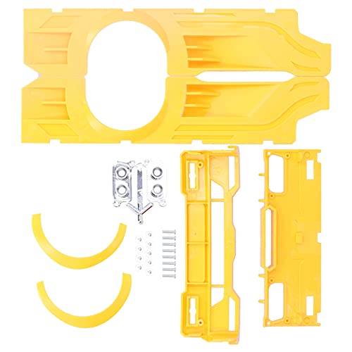 Alomejor RC D12 Wide Body Low Liege Cover Upgrade Kit mit Befestigungsschrauben für D12 RC Truck (Yellow) von Alomejor