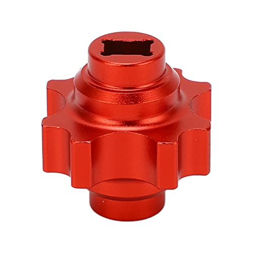 Alomejor RC Differential Schließfach Spule für 54649 TT 02 B T D 1/10 RC Auto Ersatz Upgrade (Rot) von Alomejor