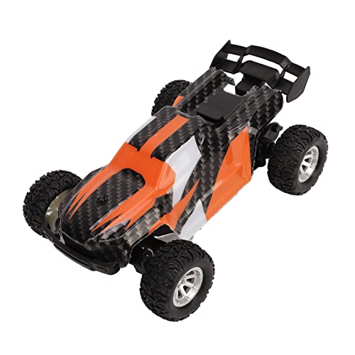 Alomejor RC-Rennwagen, Ferngesteuertes Hochgeschwindigkeitsauto, 1/30, 2,4 G, 20 Km/h Höchstgeschwindigkeit für Unterhaltung (Orange) von Alomejor