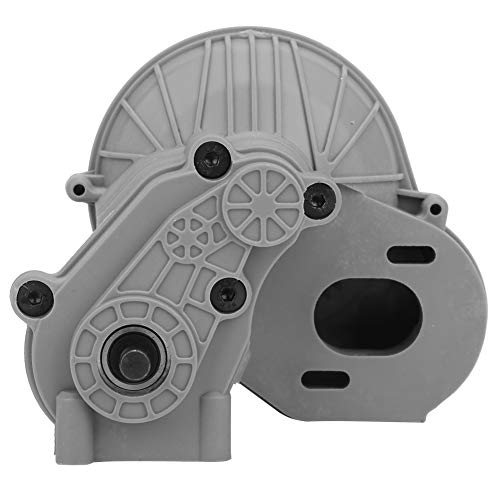 Getriebe, Alloy Universal Single Speed Gear Box für SCX10 II RC Car Ersatzteile (Grey) von Alomejor