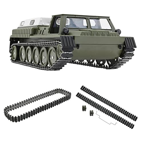 RC-Panzerketten, Radteil aus Aluminiumlegierung und Kunststoff für WPL E 1 GAZ 71. Reibungsloses Fahren von Alomejor