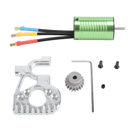 Upgrade Kit Metall Motor Getriebe Halterung Premium Metall RC Auto Motor Halterung für WLTOYS 144010 von Alomejor