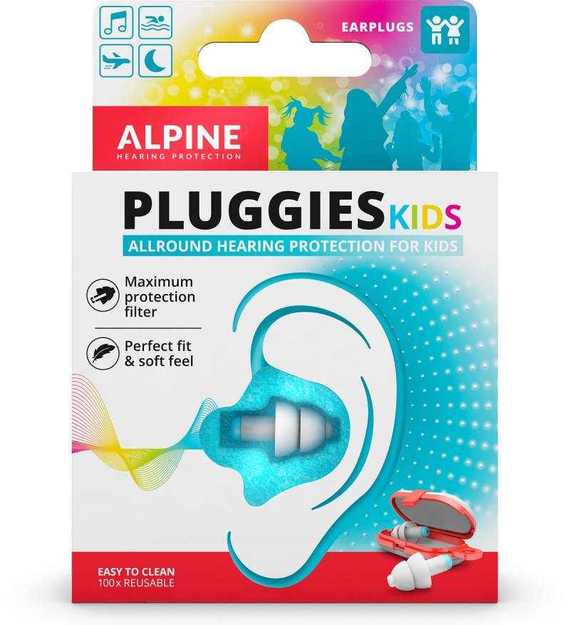 Alpine Pluggies Kids Ohrenstöpsel von Alpine