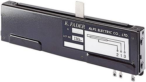 ALPS 192494 Studio-Fader 10kΩ Mono 0.5W linear 1St. von Alps