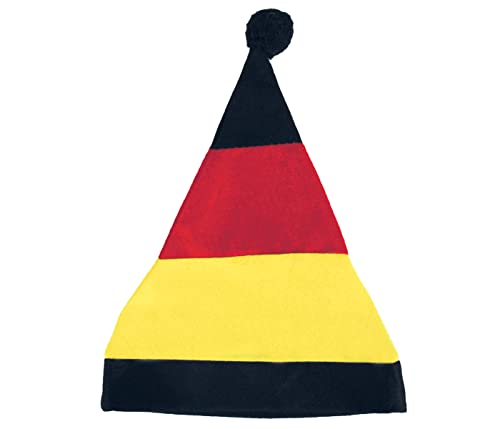Alsino Deutschland Fanartikel Fan-Artikel Fußball WM WM Hut Brille Perücke Fahne, Modell wählen:Weihnachtsmütze_Deutschland von Alsino