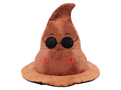 Unbekannt Emojicon Poo Poop Hut Sepplhut (Kh-214) - Cooler Haufen, 37 cm hoch, Farbe: natürlich braun von Alsino von Alsino