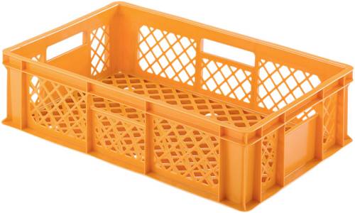 Alutec 75090 Kunststoffbox lebensmittelgeeignet (B x H x T) 600 x 154 x 400mm Orange 1St. von Alutec