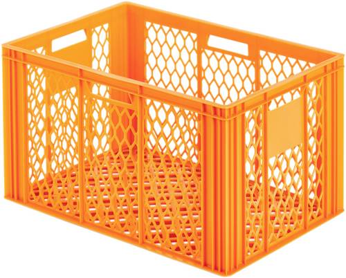 Alutec 75092 Kunststoffbox lebensmittelgeeignet (B x H x T) 600 x 350 x 400mm Orange 1St. von Alutec