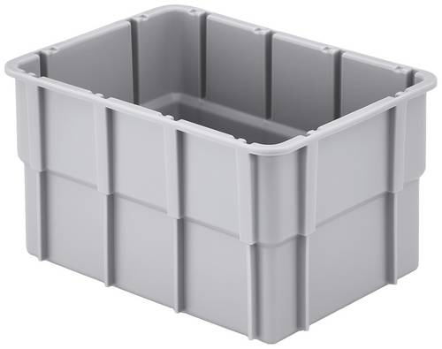 Alutec 75220 Einsatzkasten stapelbar (L x B x H) 181 x 131 x 101mm Grau 1St. von Alutec