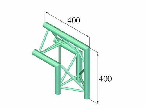 Alutruss DECOLOCK DQ3-PAC24 3-Punkt Traverse Ecke 90° von Alutruss