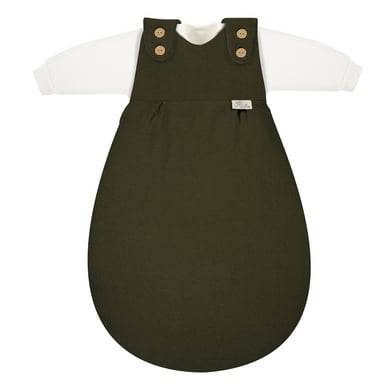 Alvi® Babymäxchen 3tlg. Special Fabric Waffle piqué Khaki von Alvi