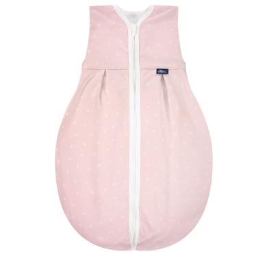 Alvi® Schlafsack Jersey Light Rosa feder rosa/weiß von Alvi