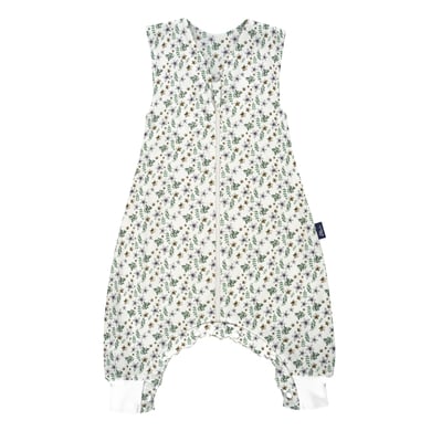 Alvi® Sleep-Overall Petit Fleurs grün/weiß von Alvi