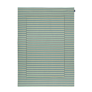 Alvi Krabbeldecke Cornstripe grün 100 x 135 cm von Alvi