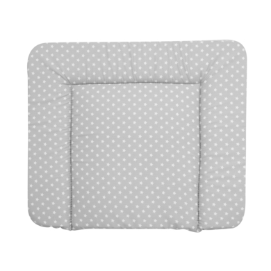 Alvi Wickelauflage Molly Folie Stars silber 85 x 75 cm von Alvi