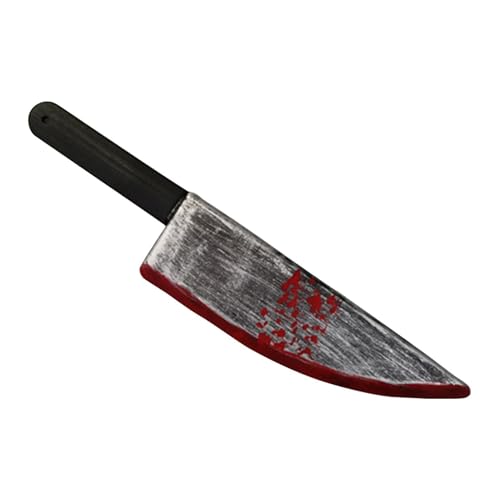 Streich-Requisiten für Kinder – Halloween-Streich-Requisiten-Ausstecher | Simulation Streichspielzeug Bloody Cutter | Bloody Cutter Realistische Party-Requisiten, Halloween-Kostümzubehör, 11,8 Zoll Co von Alwida